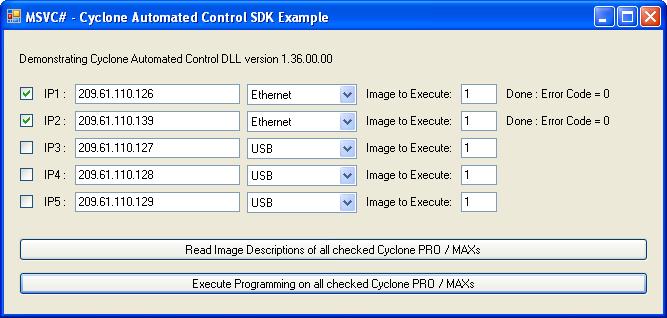 Cyclone automated control package