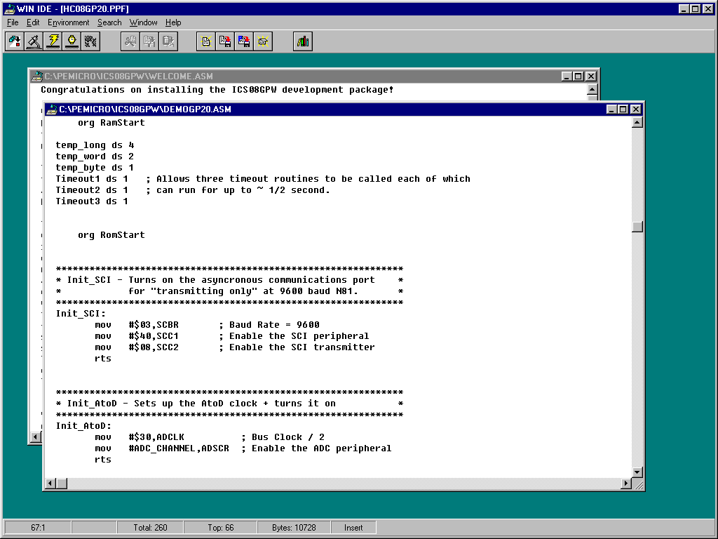 WinIDE08Z WinIDE08Z