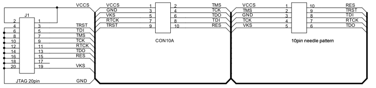 J-Link Needle Adapter Schematics 775x