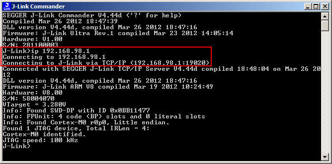 TCP IP Server commander