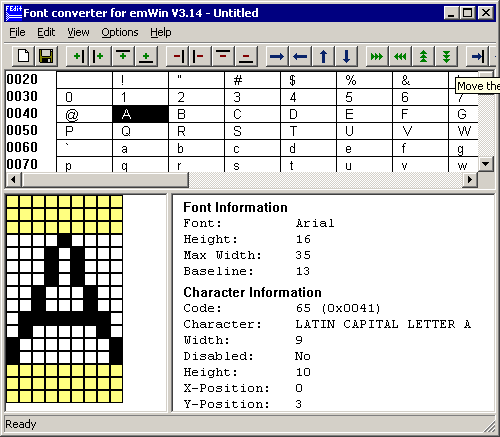 emWin FCVT Using Step03