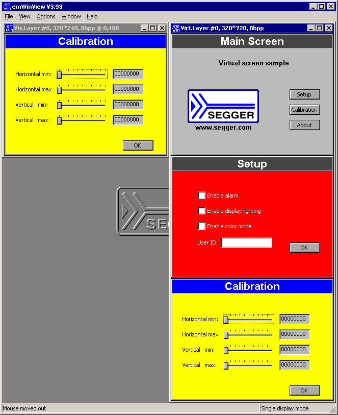 emWin Viewer DialogSample