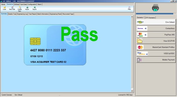 CPT3000 EMV PVT VISA Mastercard