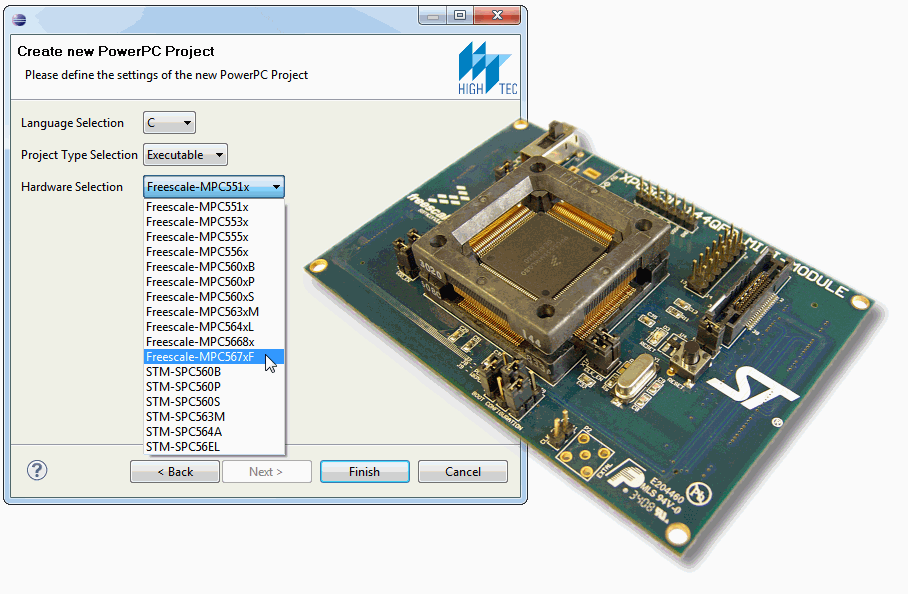 stm board big