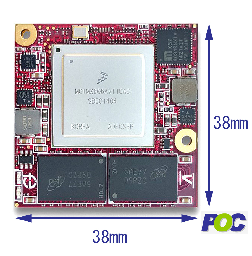 POC-SOM-MX6-Tiny